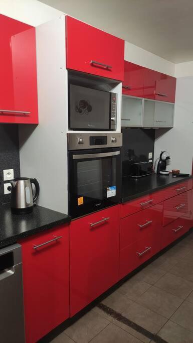F4 - Duplex Spacieux Proche D'Orly Appartement Athis-Mons Buitenkant foto